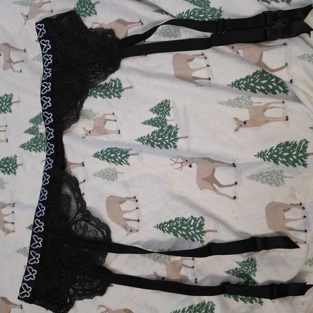 Victoria's Secret Black Lace Panties